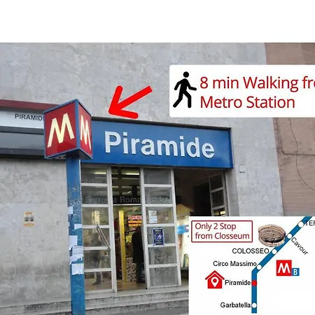 Piramide Luxury Colosseum 公寓 罗马